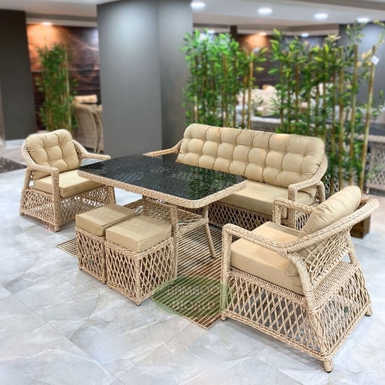 Armoni 147 Rattan Wintech Oturma Grubu