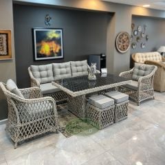 Barcelona 626 Rattan Wintech Oturma Grubu