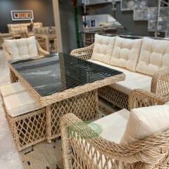 Barcelona 147 Rattan Wintech Oturma Grubu