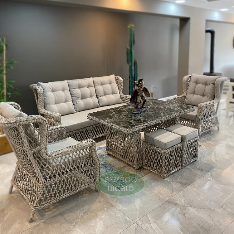 Casetta 626 Rattan Wintech Oturma Grubu