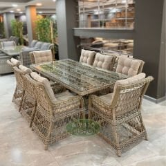 Bella 8 Kişilik Masa Takımı