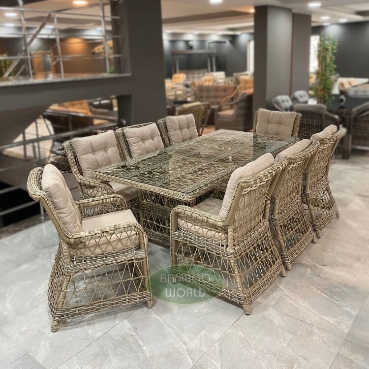 Bella 8 Kişilik Masa Takımı