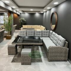 Vesta 707 Rattan Wintech Köşe Takımı