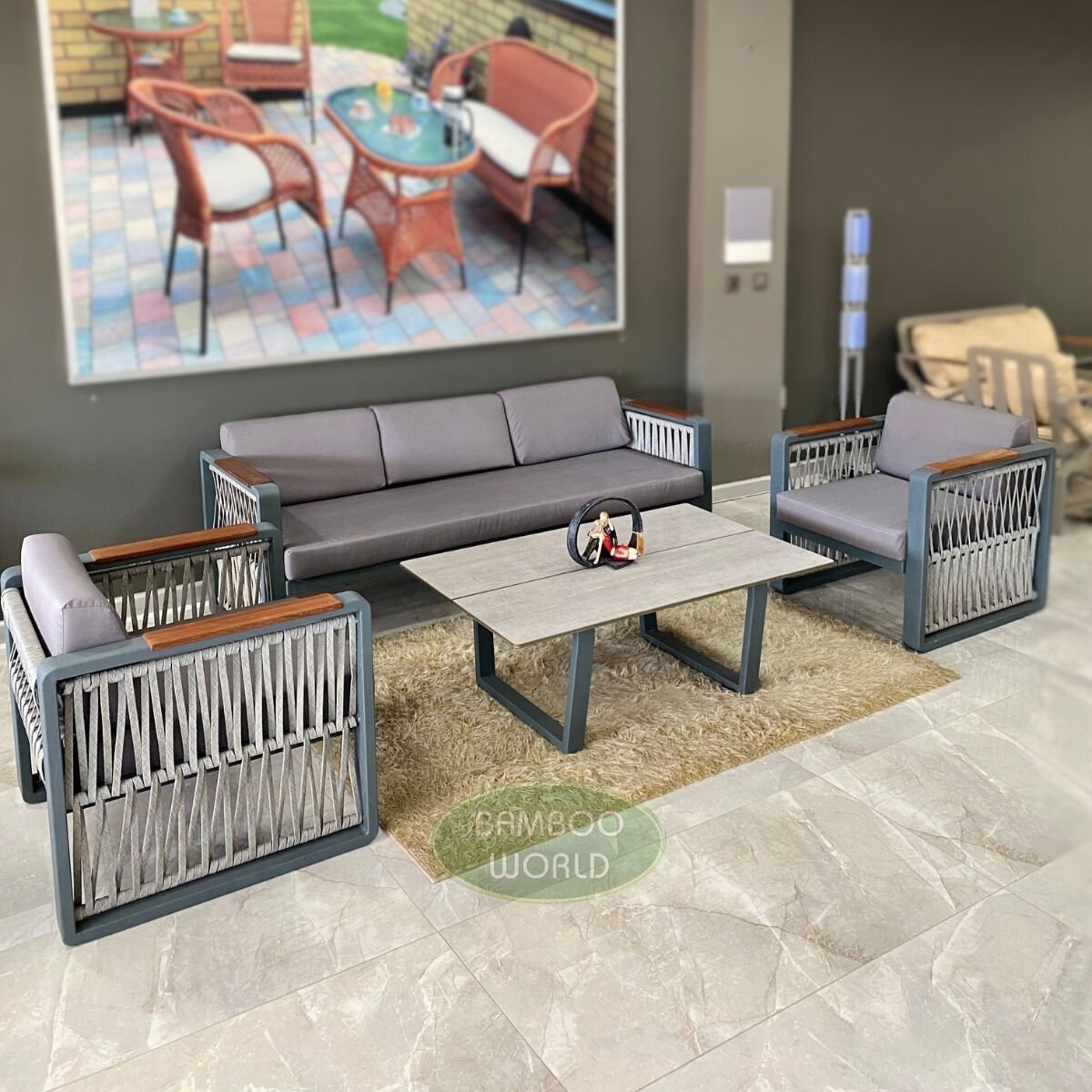 Argos Alüminyum Oturma Grubu