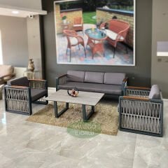 Argos Alüminyum Oturma Grubu