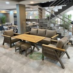 Lizbon Alüminyum Oturma Grubu  K