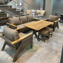 Lizbon Alüminyum Oturma Grubu  K