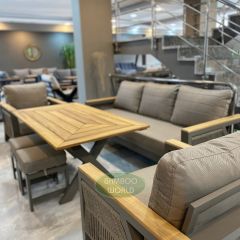 Lizbon Alüminyum Oturma Grubu  K