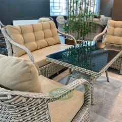 Gusto 316 İkili Rattan Oturma Grubu