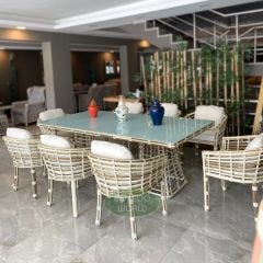 Paris 8 Kişilik Masa Takımı