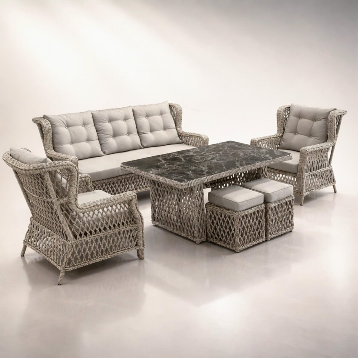 Casetta 626 Rattan Wintech Oturma Grubu