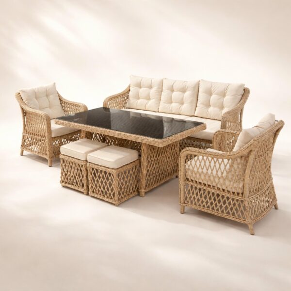 Barcelona 147 Rattan Wintech Oturma Grubu