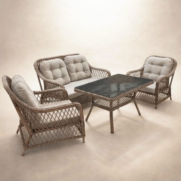 Jade 707 İkili Rattan Oturma Grubu