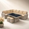1-rs Pandora 111 Rattan Wintech Köşe Takımı