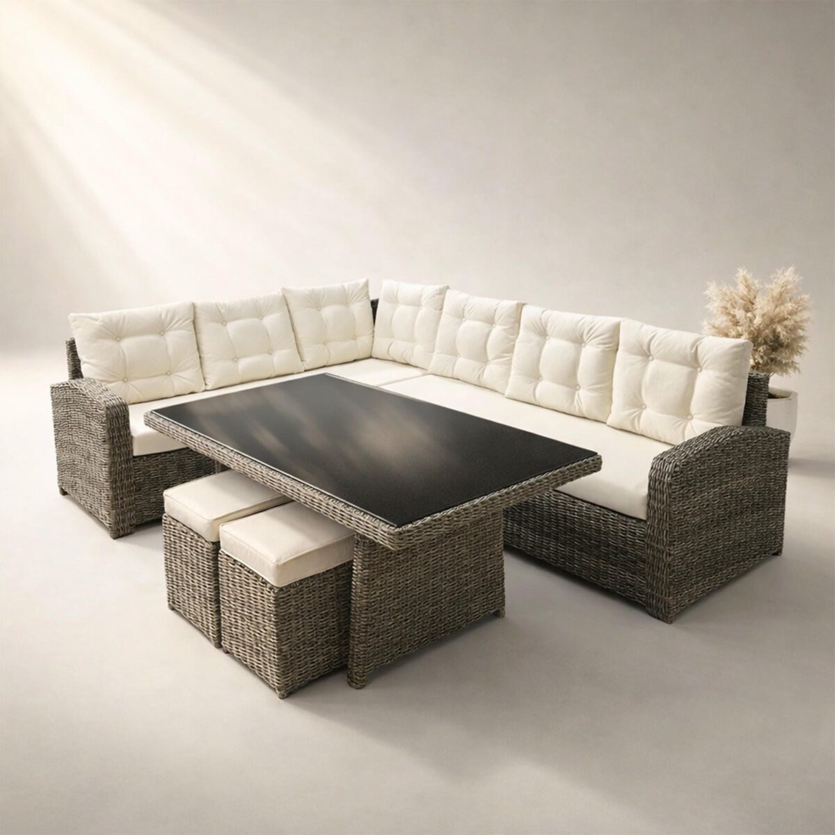 Pandora 707 Rattan Wintech Köşe Takımı