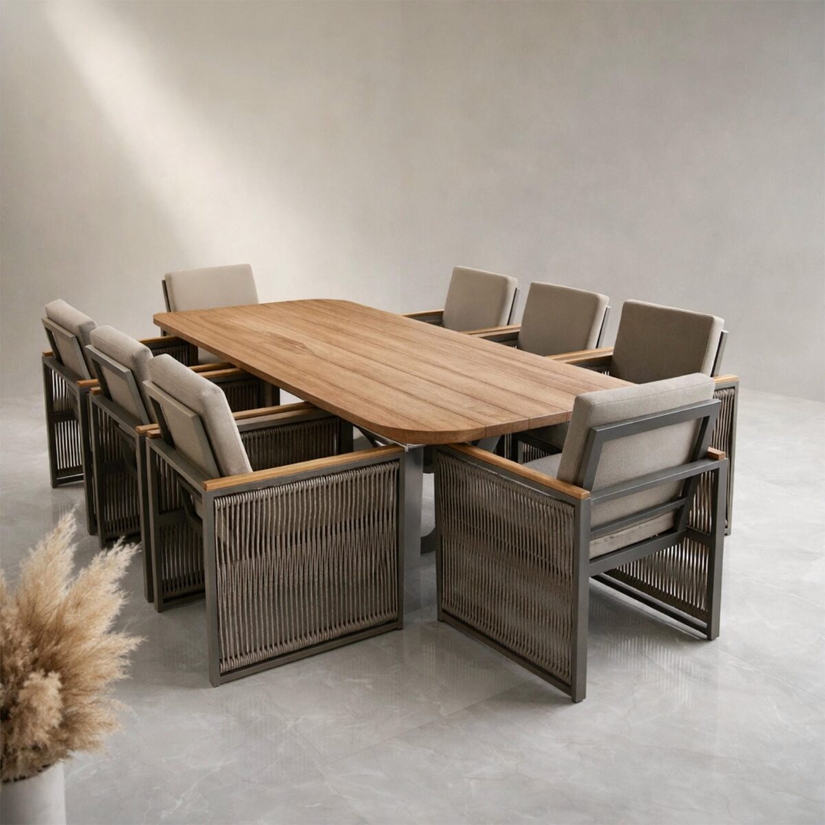 Alex Masa Sandalye İroko Takımı K