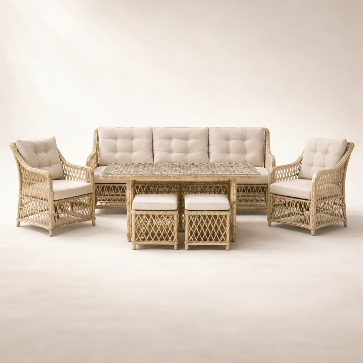 Mira Rattan Üçlü Oturma Grubu