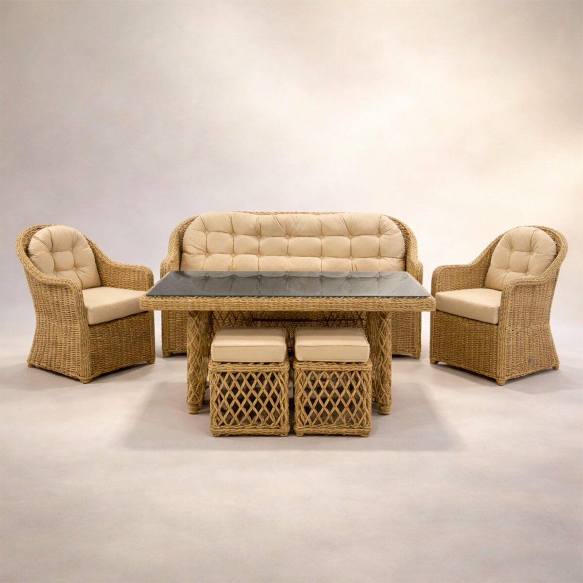 Monica 420 Rattan Wintech Oturma Grubu