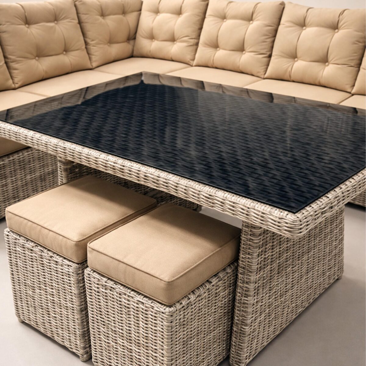 2-rs Pandora 111 Rattan Wintech Köşe Takımı