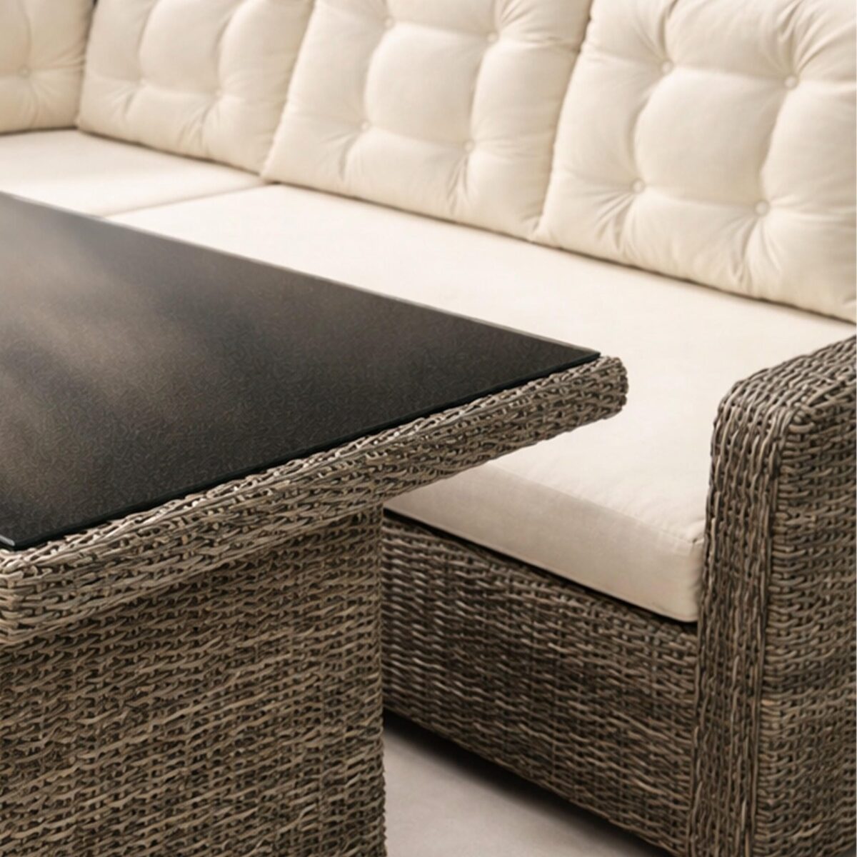Pandora 707 Rattan Wintech Köşe Takımı