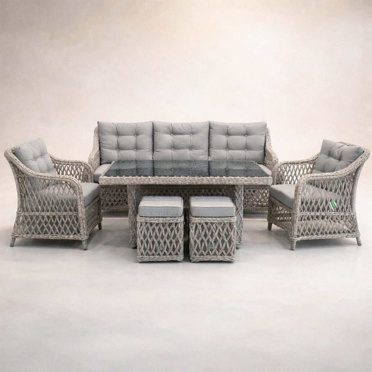 2-rs Barcelona 626 Rattan Wintech Oturma Grubu
