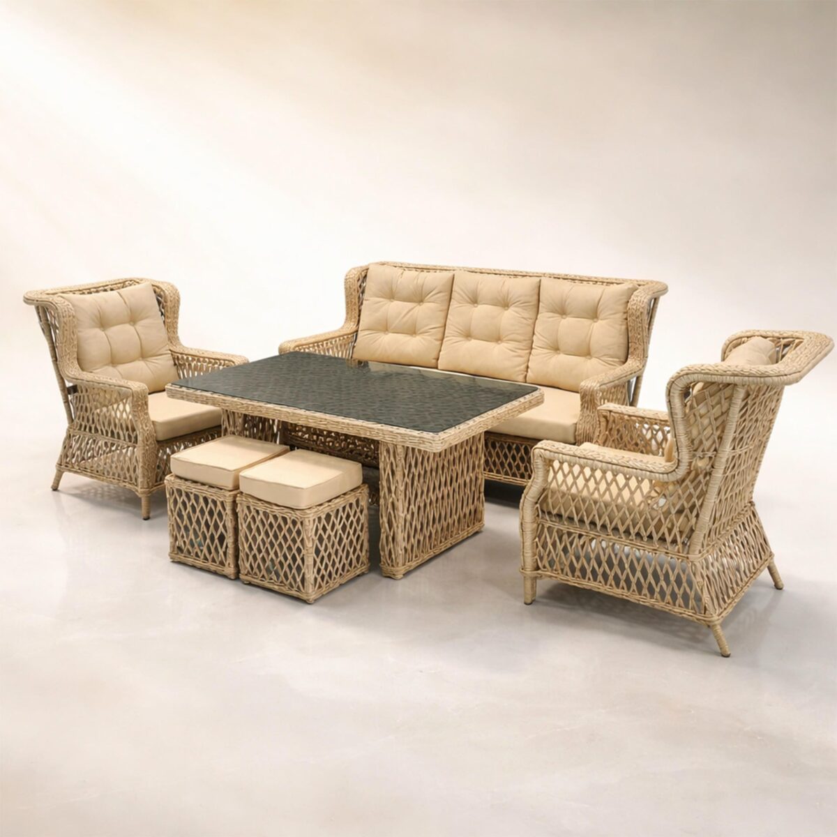 Casetta 147 Rattan Wintech Oturma Grubu