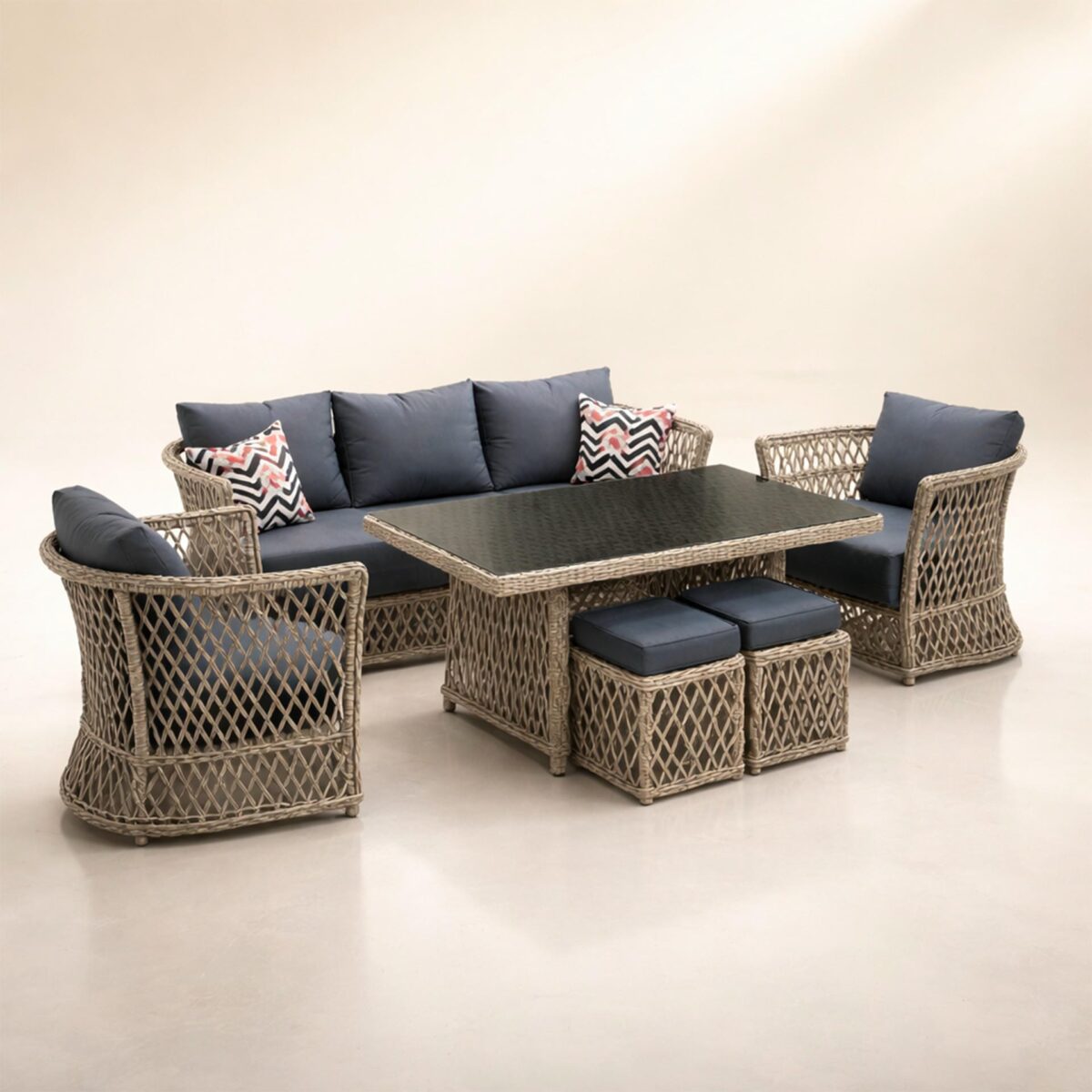 Palermo 626 Rattan Wintech Oturma Grubu