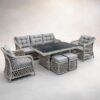 3-rs Barcelona 626 Rattan Wintech Oturma Grubu