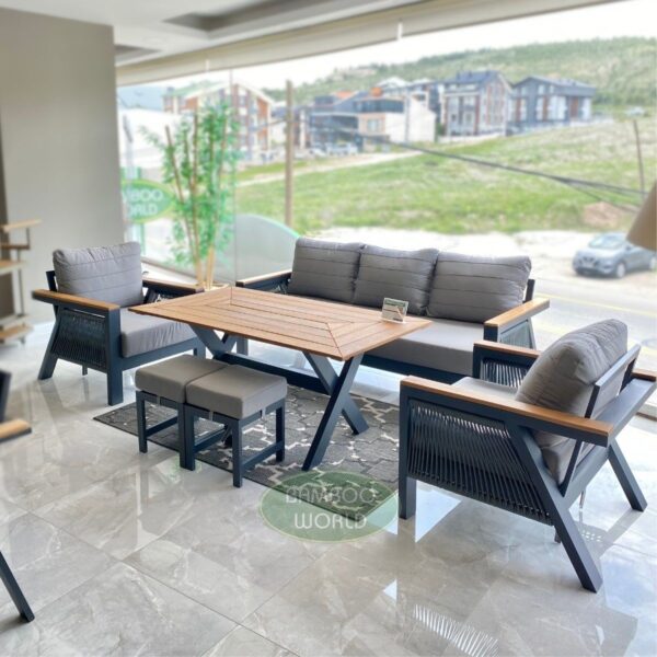 Lizbon Alüminyum Oturma Grubu A