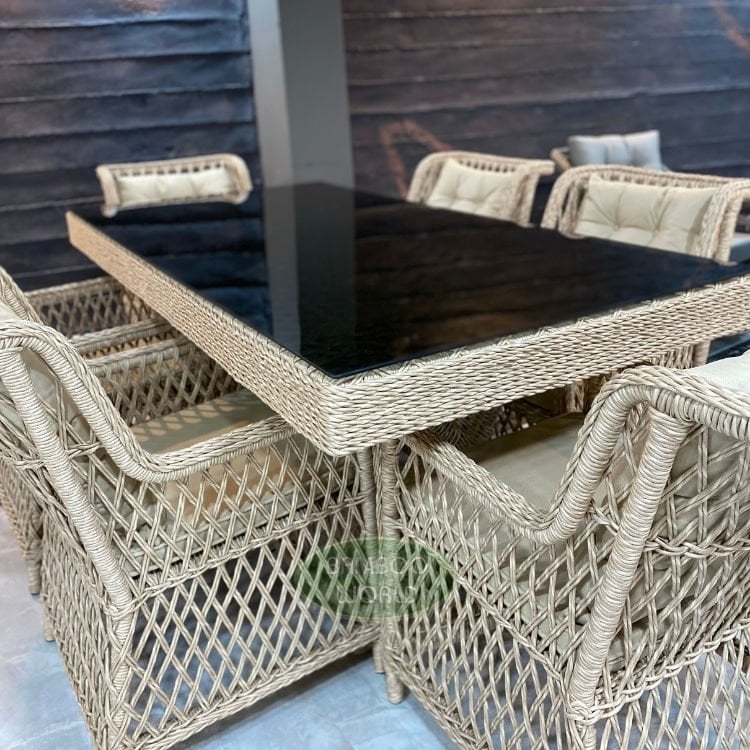 Casetta 147 6 Kişilik Wintech Masa Takımı